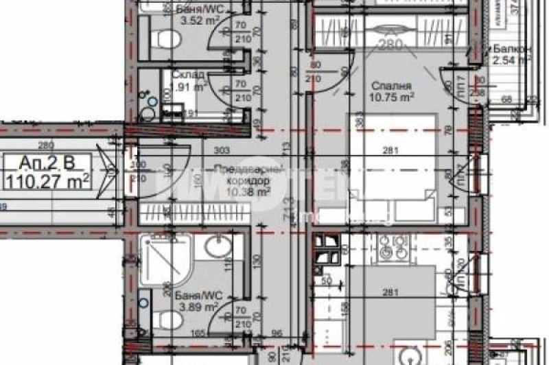 En venta  3+ dormitorios Sofia , Mladost 4 , 128 metros cuadrados | 28653257