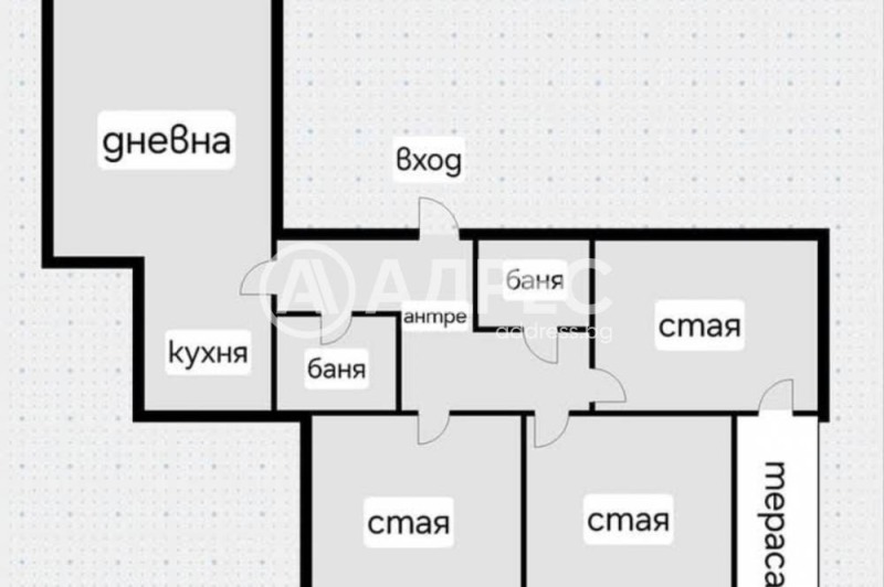 Til salg  3+ soveværelse Sofia , Reduta , 135 kvm | 56876582