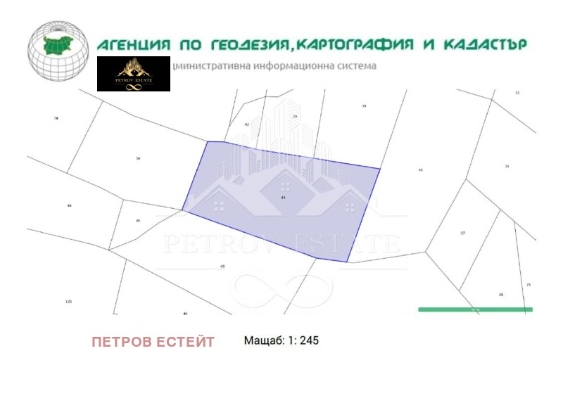 Продава ПАРЦЕЛ в област Пазарджик, гр. Велинград - 3740 кв.м / 37 000 € » 72 365.71 лв., ПЕТРОВ ЕСТЕЙТ