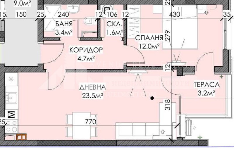 Na sprzedaż  1 sypialnia Burgas , Sarafowo , 68 mkw | 96412134 - obraz [2]