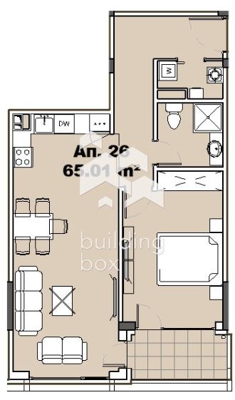 Satılık  1 yatak odası Sofia , Karpuzica , 78 metrekare | 92560380 - görüntü [12]