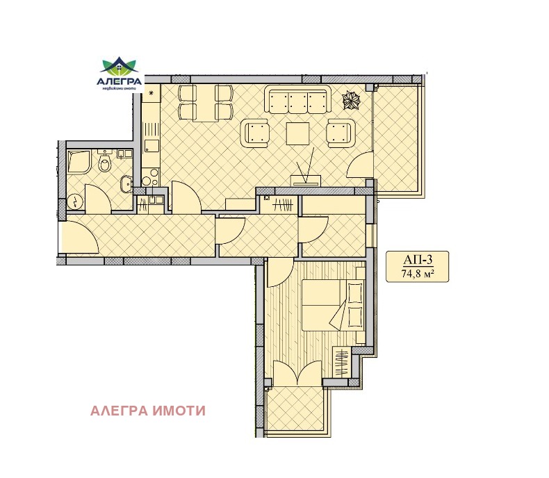 For Sale  1 bedroom Pazardzhik , Tsentar , 83 sq.m | 57501614 - image [7]