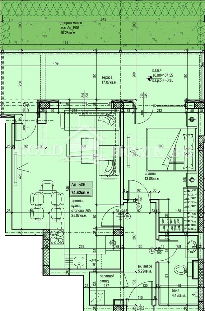 Продава 2-СТАЕН, гр. Пловдив, Христо Смирненски, снимка 5 - Апартаменти - 54200886