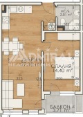 Продава  2-стаен град Бургас , Славейков , 68 кв.м | 21117519 - изображение [2]