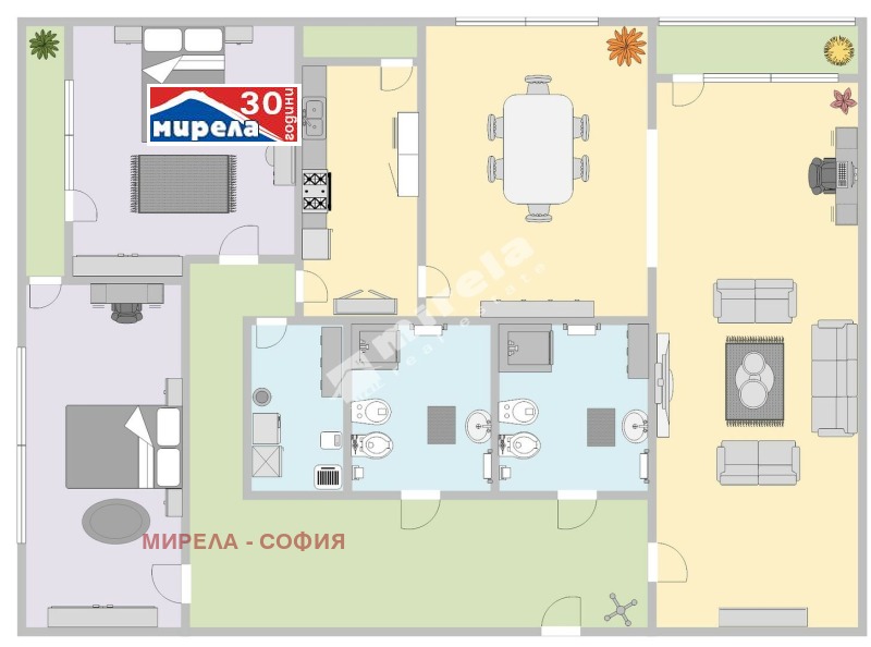 Продава 3-СТАЕН, гр. София, Бъкстон, снимка 5 - Апартаменти - 52398004