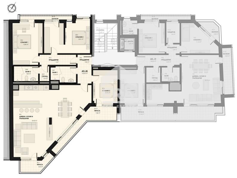 Продаја  3 спаваће собе Софија , Лагера , 196 м2 | 62736116 - слика [6]
