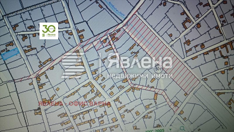 Zu verkaufen  Handlung region Varna , General Kiselowo , 733 qm | 59546586