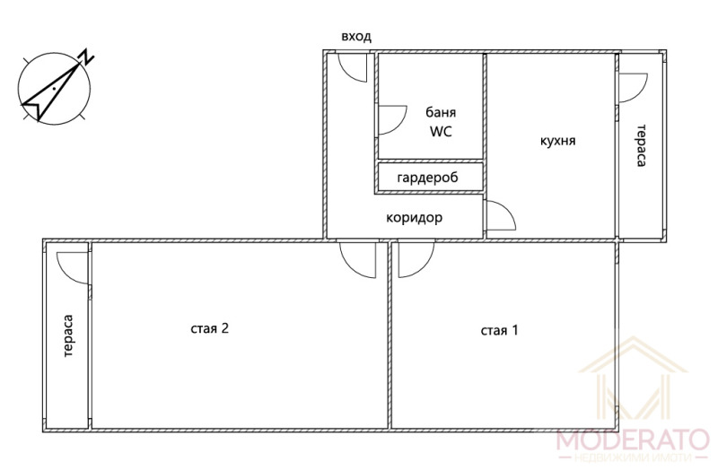 In vendita  2 camere da letto Burgas , Zornitsa , 60 mq | 83673083 - Immagine [2]