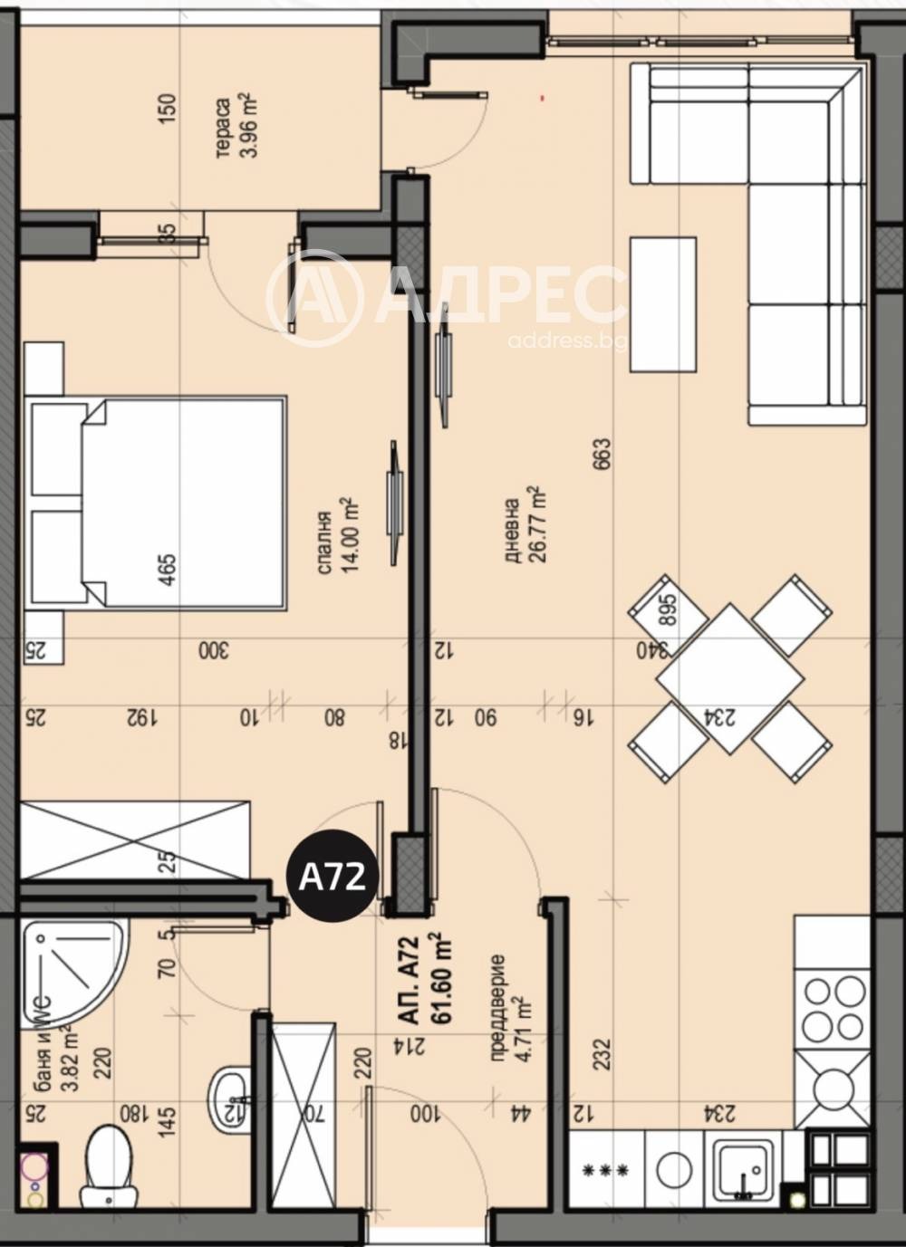 Продава 2-СТАЕН, гр. София, Люлин 5, снимка 3 - Апартаменти - 53333501