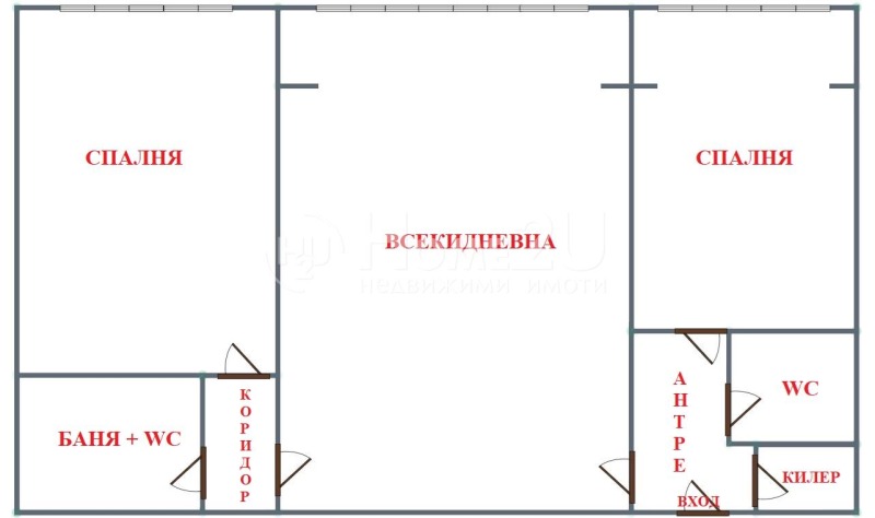 Myytävänä  1 makuuhuone Sofia , Nadežda 1 , 68 neliömetriä | 92305240 - kuva [3]