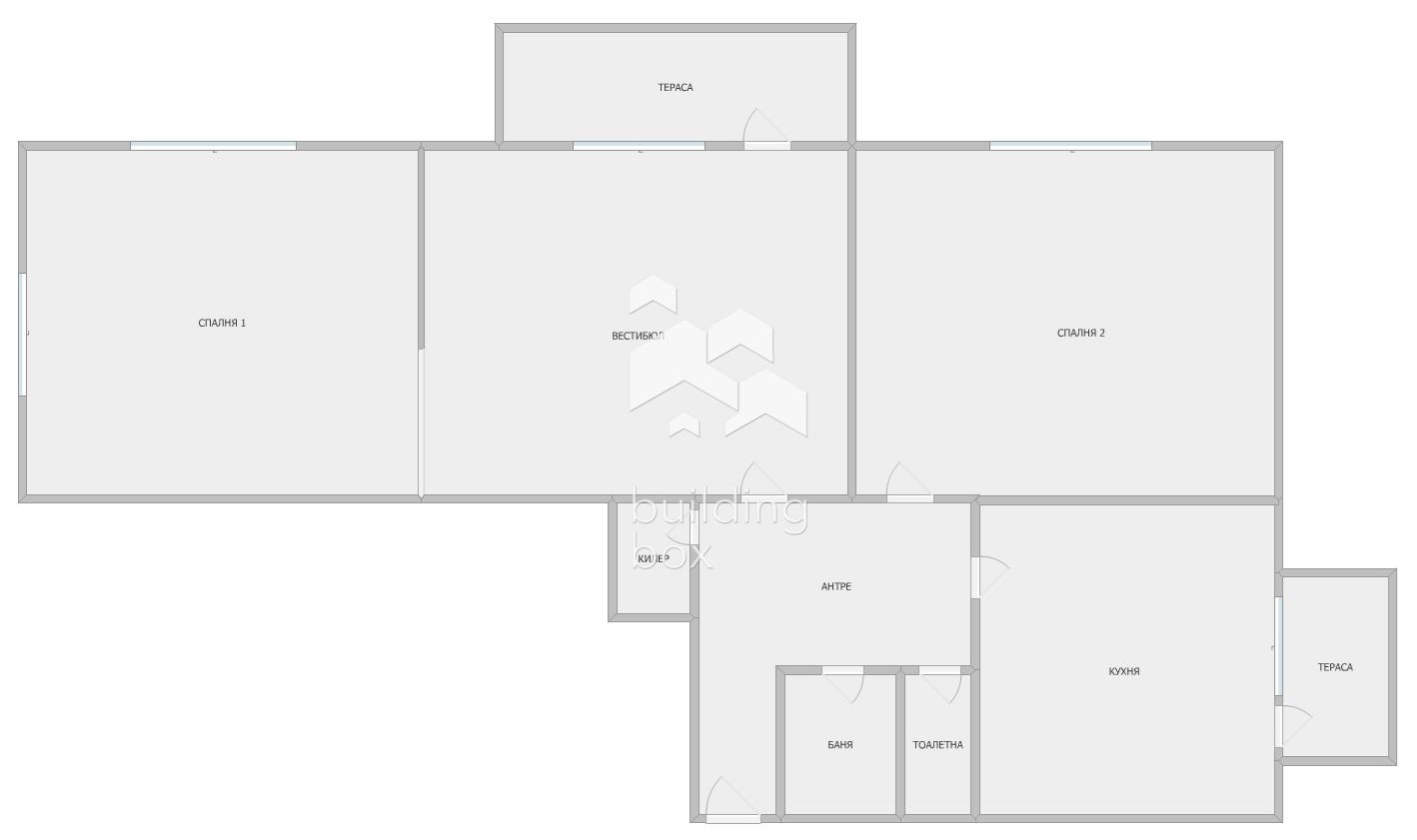 Продава 3-СТАЕН, гр. София, Център, снимка 2 - Апартаменти - 55276717