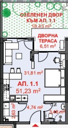 Til salg  Studie region Burgas , Chernomorets , 66 kvm | 30725301 - billede [6]