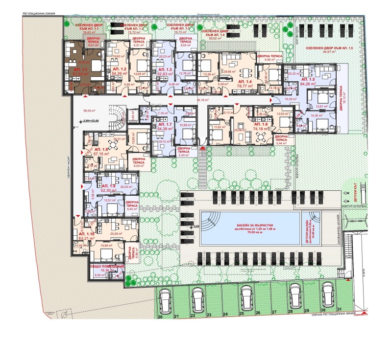Til salg  Studie region Burgas , Chernomorets , 66 kvm | 30725301 - billede [5]