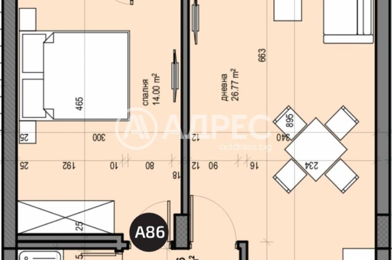 Продава 2-СТАЕН, гр. София, Люлин 5, снимка 1 - Aпартаменти - 48278122