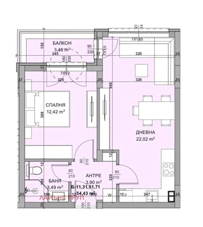 Продава 2-СТАЕН, гр. Варна, Владислав Варненчик 1, снимка 2 - Апартаменти - 54405432