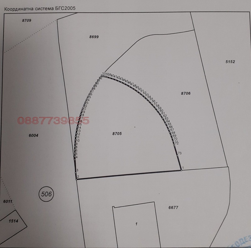 Продава ПАРЦЕЛ, гр. Стара Загора, Била
