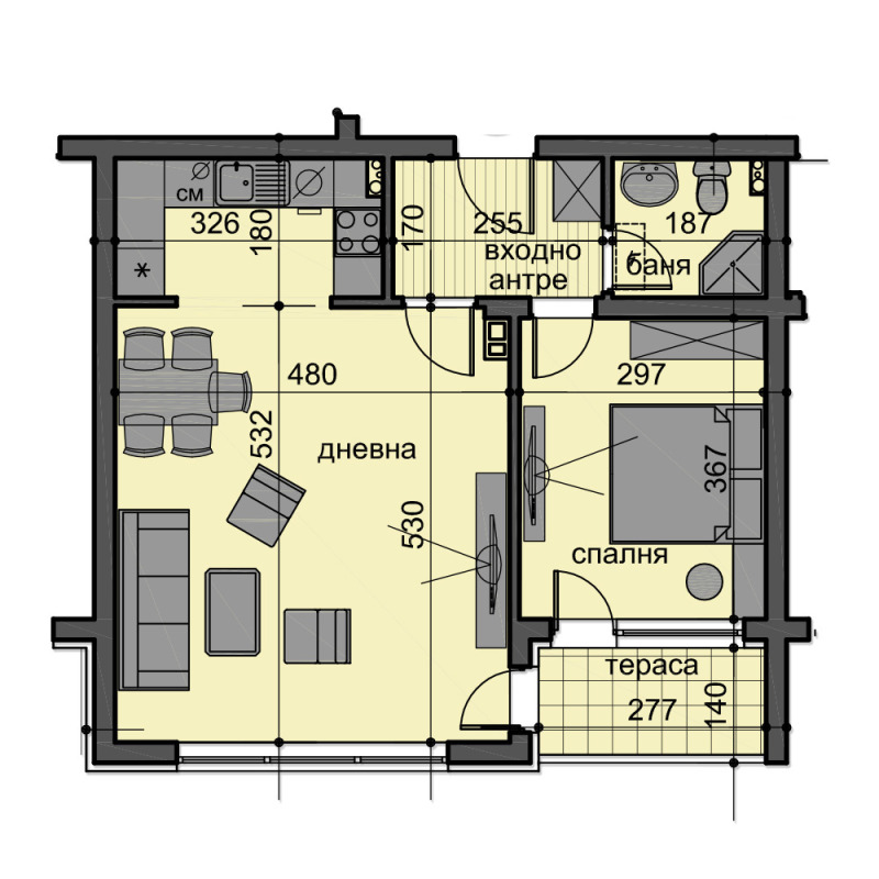 À vendre  1 chambre Plovdiv , Ostromila , 70 m² | 43047286 - image [3]