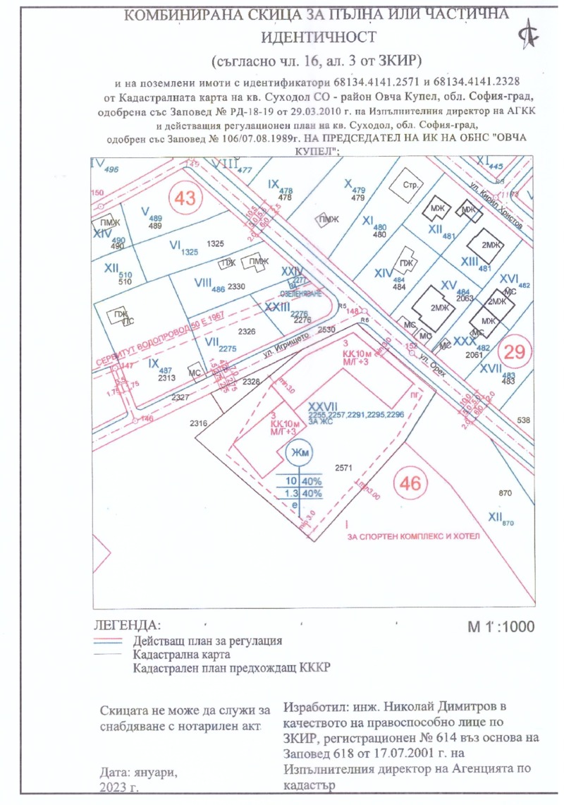 Till salu  Komplott Sofia , Suhodol , 3600 kvm | 95235453 - bild [7]