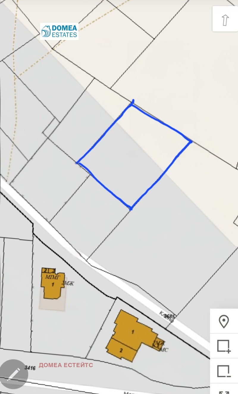 Продава ПАРЦЕЛ, гр. София, с. Бистрица, снимка 3 - Парцели - 52714817