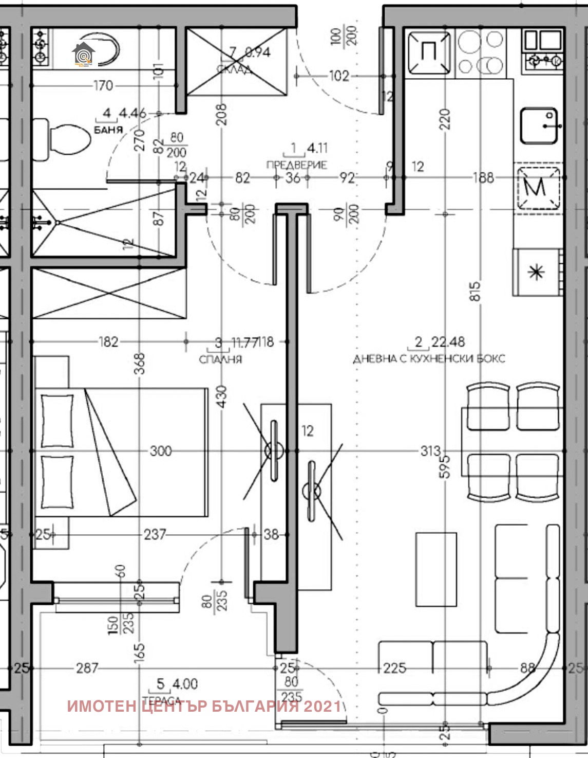 Продава 2-СТАЕН, гр. София, Малинова долина, снимка 2 - Апартаменти - 54187783