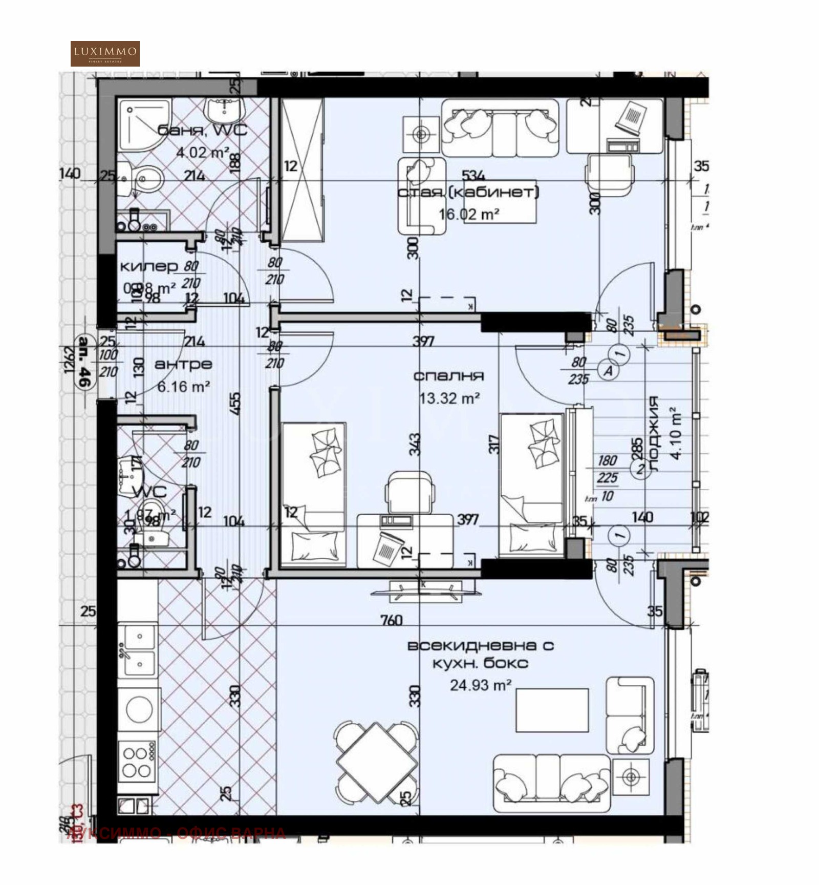 Продава 3-СТАЕН, гр. Варна, Младост 1, снимка 2 - Апартаменти - 53999076