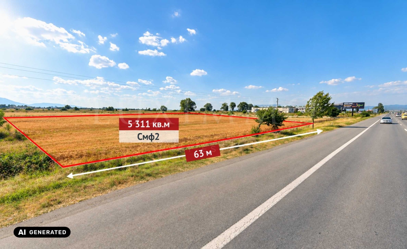 Продава ПАРЦЕЛ, гр. София, с. Кривина