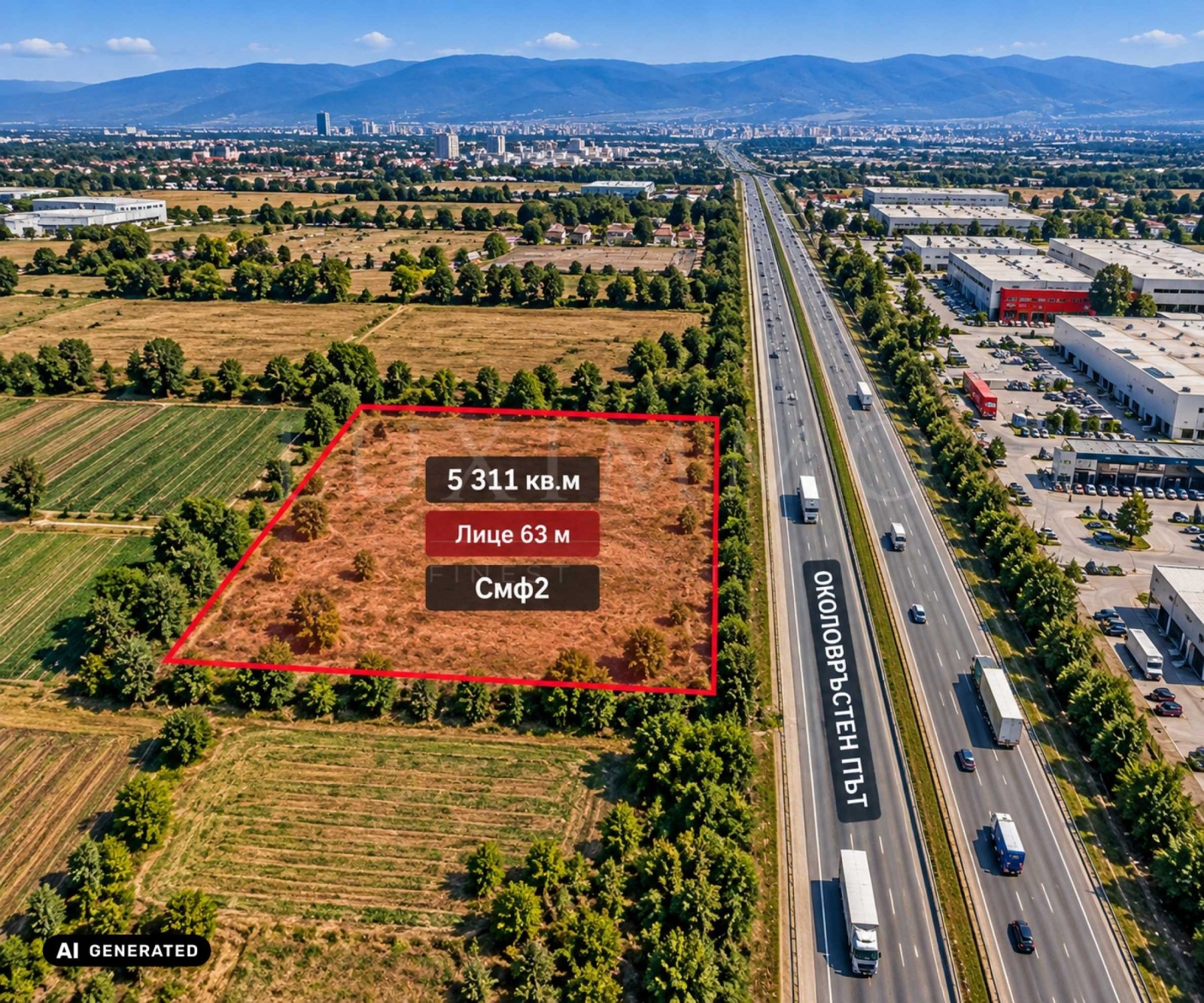 Продава ПАРЦЕЛ, гр. София, с. Кривина, снимка 2 - Парцели - 56208383