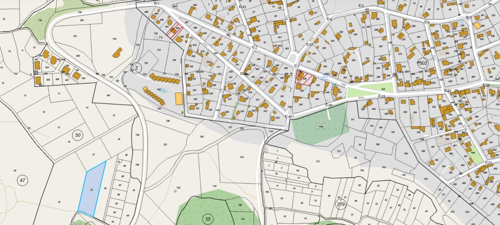 Продава ПАРЦЕЛ, с. Осеново, област Варна, снимка 2 - Парцели - 55593756