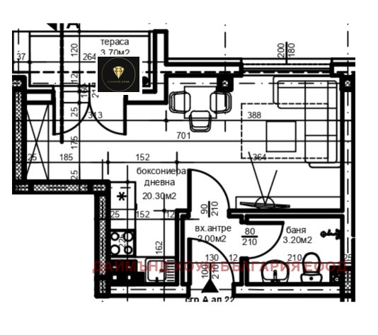 Na sprzedaż  Studio Plowdiw , Christo Smirnenski , 40 mkw | 94031686 - obraz [2]