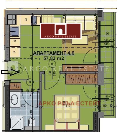 For Sale  1 bedroom Sofia , Tsentar , 63 sq.m | 42401510