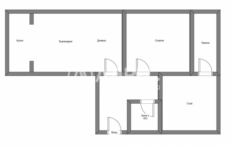 À venda  1 quarto Pernik , Iztok , 67 m² | 65288464 - imagem [3]