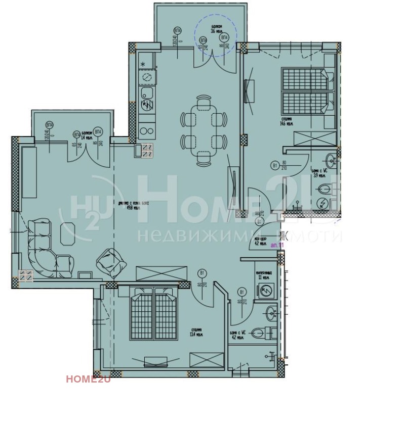 Продава 3-СТАЕН, гр. Варна, Галата, снимка 2 - Aпартаменти - 48929121