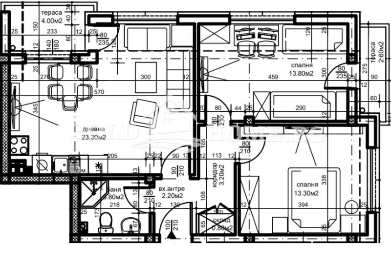 Продава 3-СТАЕН, гр. Пловдив, Беломорски, снимка 4 - Aпартаменти - 48889471