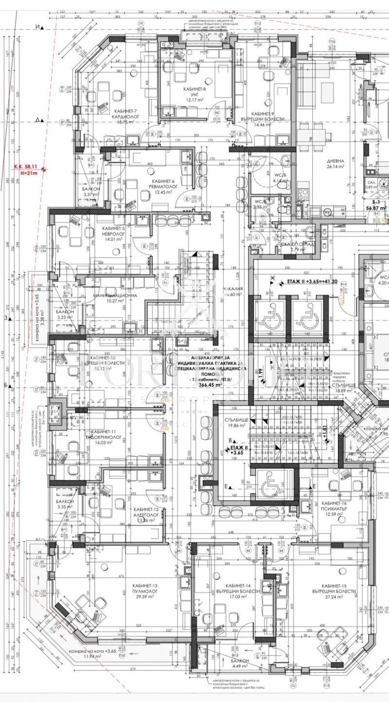 Продава ОФИС, гр. Бургас, Славейков, снимка 2 - Офиси - 52749859