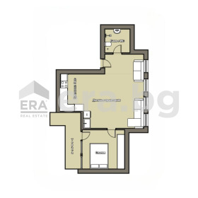 1 chambre Avtogara, Varna 9