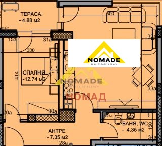 Продава 2-СТАЕН, гр. Пловдив, Южен, снимка 4 - Апартаменти - 52751742