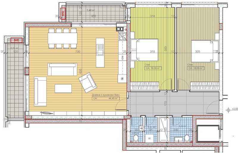 Продава 3-СТАЕН, гр. София, Бояна, снимка 1 - Aпартаменти - 47720600