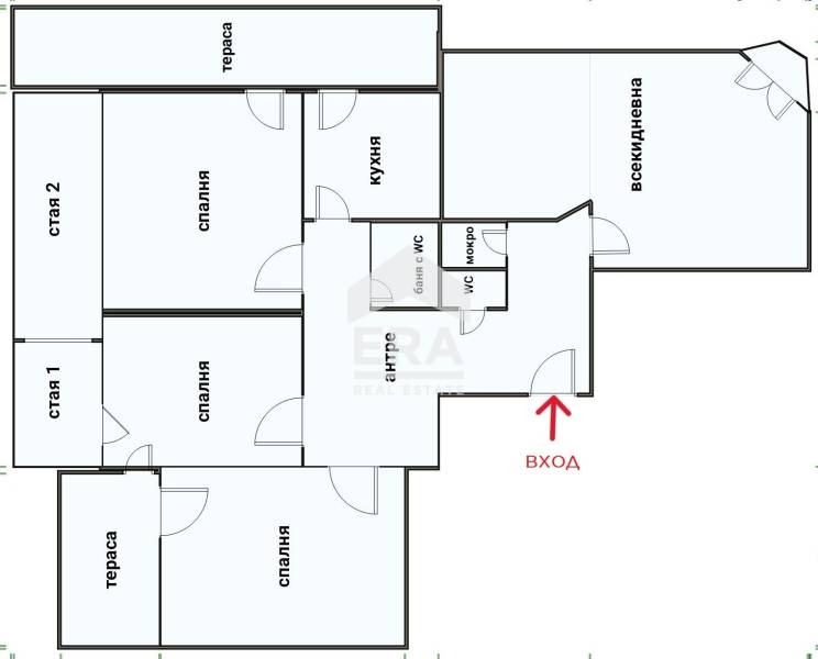 Продава МНОГОСТАЕН, гр. Бургас, Братя Миладинови, снимка 13 - Апартаменти - 53426845