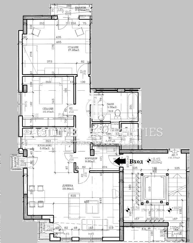 Продава 3-СТАЕН, гр. София, Манастирски ливади, снимка 8 - Aпартаменти - 46677022