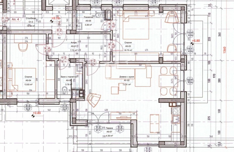 De vânzare  2 dormitoare Sofia , Dragalevți , 225 mp | 95715828 - imagine [9]