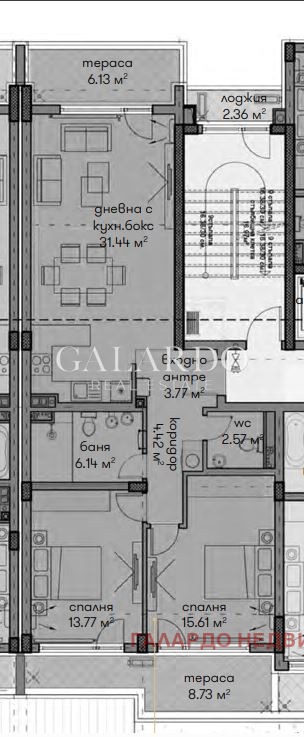 Продава  3-стаен град София , Драгалевци , 143 кв.м | 32436387 - изображение [17]