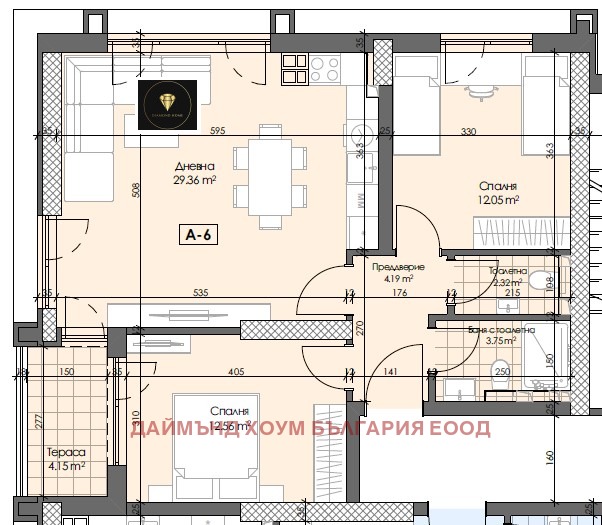 Продава  3-стаен град Пловдив , Гагарин , 104 кв.м | 32019487 - изображение [3]