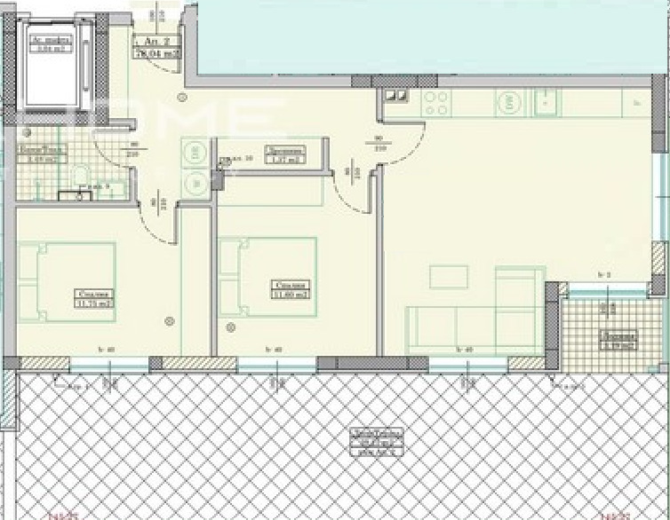 Till salu  2 sovrum Varna , m-t Ptjelina , 129 kvm | 38134660 - bild [4]