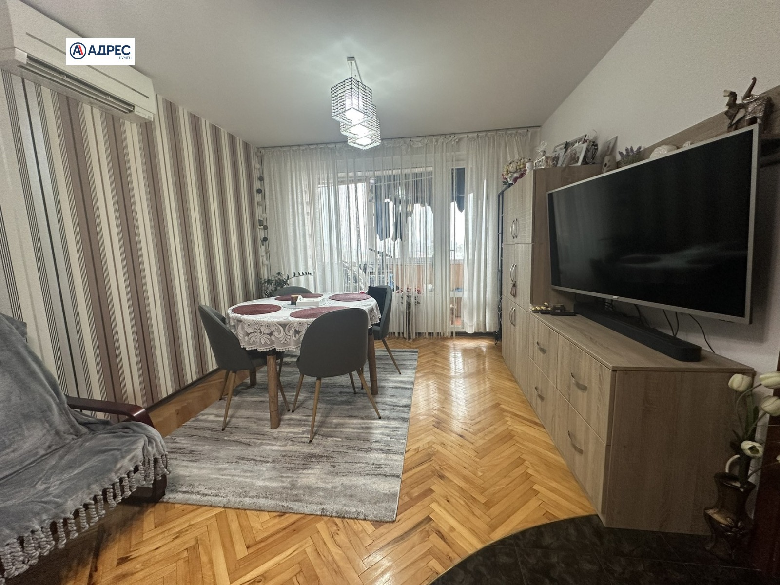 Продава 3-СТАЕН, гр. Шумен, 5-ти полк, снимка 2 - Апартаменти - 49727449