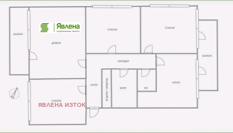 Продаја  2 спаваће собе Софија , Лозенец , 111 м2 | 72344721 - слика [11]