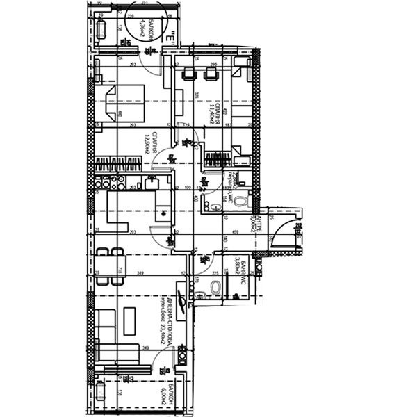 Продава 3-СТАЕН, гр. Пловдив, Тракия, снимка 2 - Апартаменти - 52468014