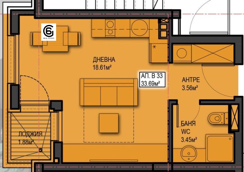 Продава  1-стаен град София , Младост 4 , 42 кв.м | 35789405 - изображение [3]