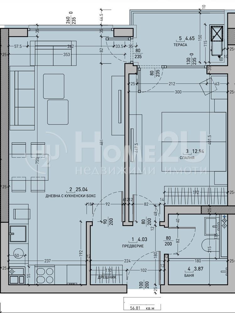 Продава 2-СТАЕН, гр. София, Малинова долина, снимка 5 - Апартаменти - 52413371