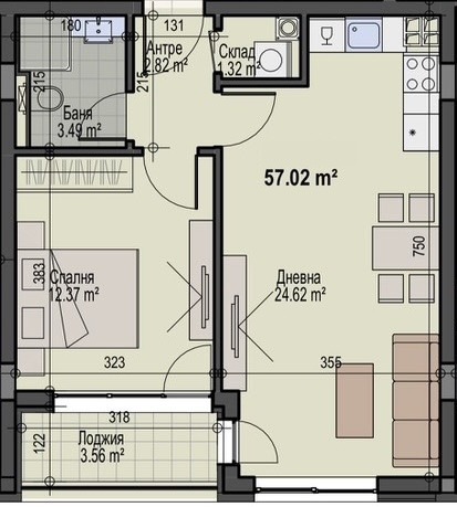 Продава 2-СТАЕН, гр. София, Манастирски ливади, снимка 5 - Апартаменти - 52747930
