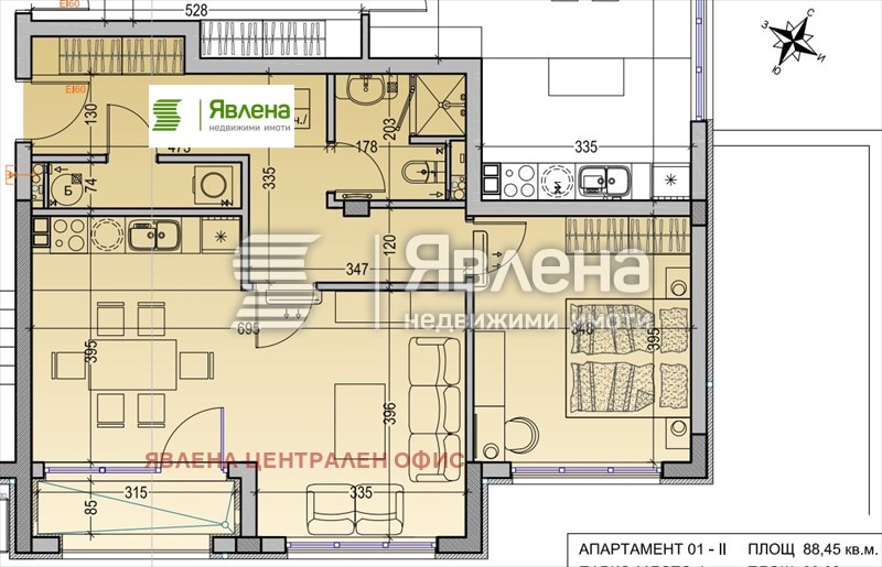 Продава 2-СТАЕН, гр. София, Драгалевци, снимка 9 - Апартаменти - 54598390